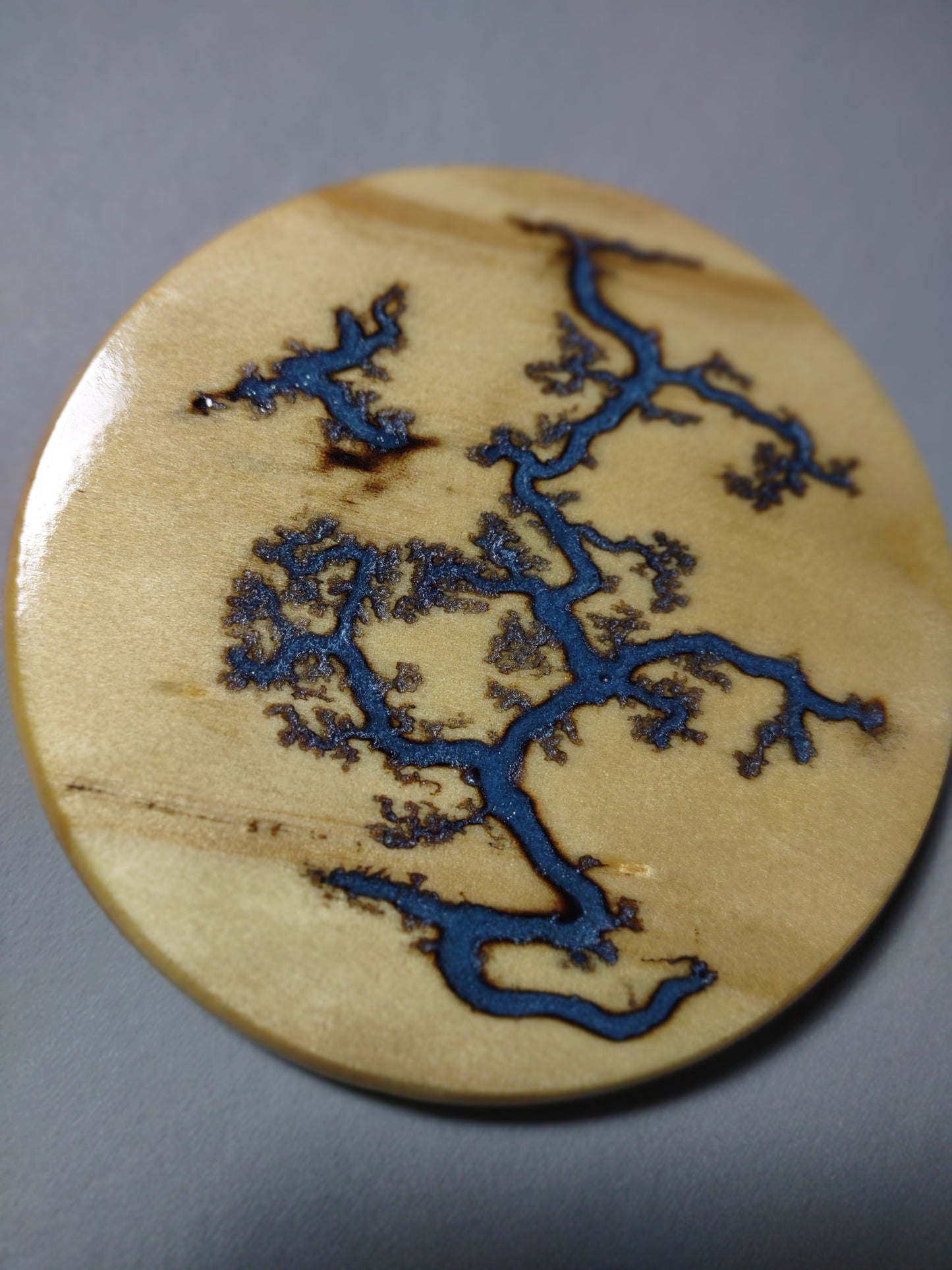 Coasters Blue Epoxy